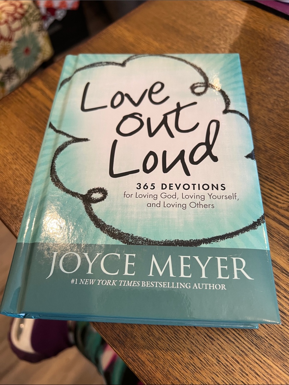 NEW: Joyce Meyer "Love Out Loud" Devotional - Turquoise